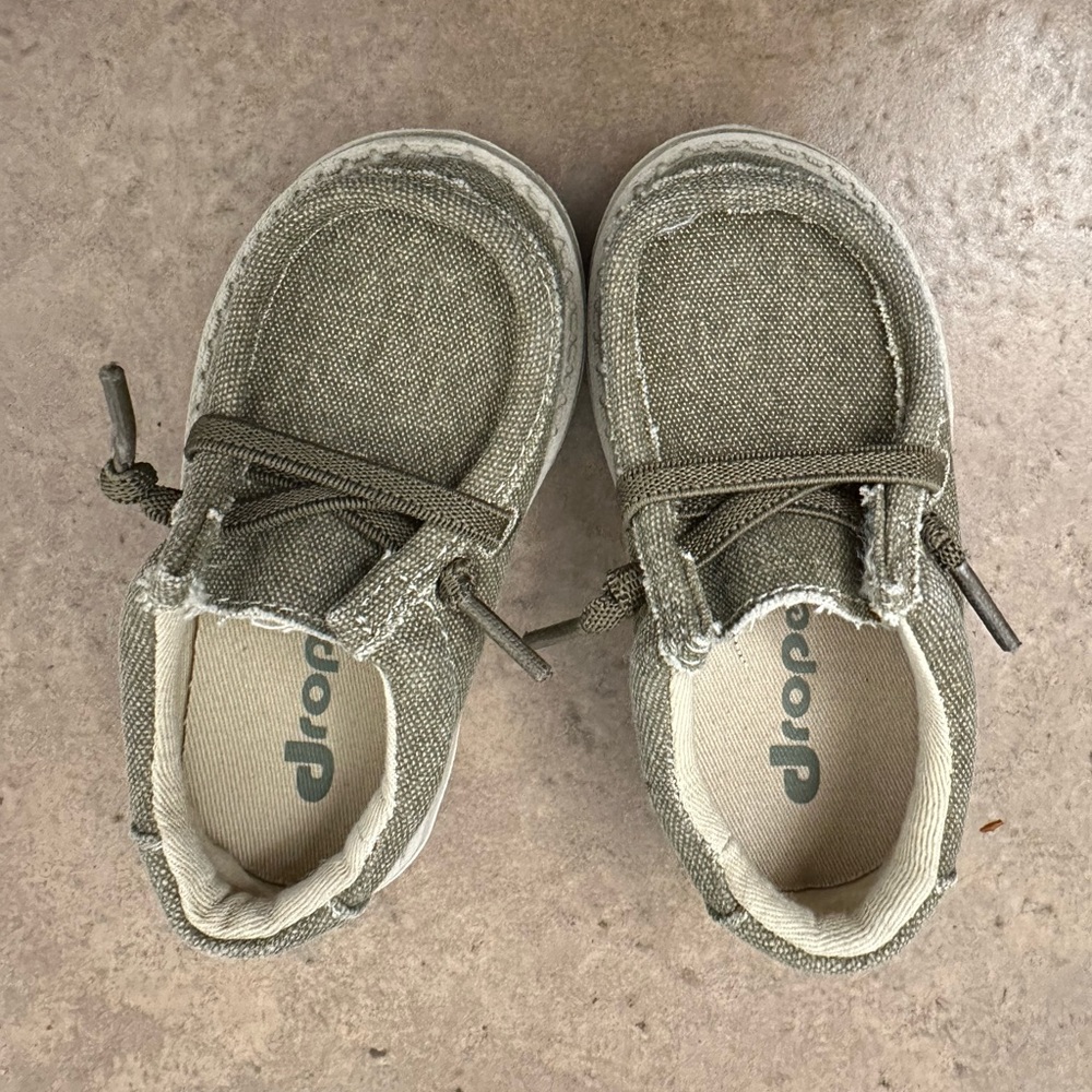 Boys Drope Toddler Mike Slip-On Shoes in brown